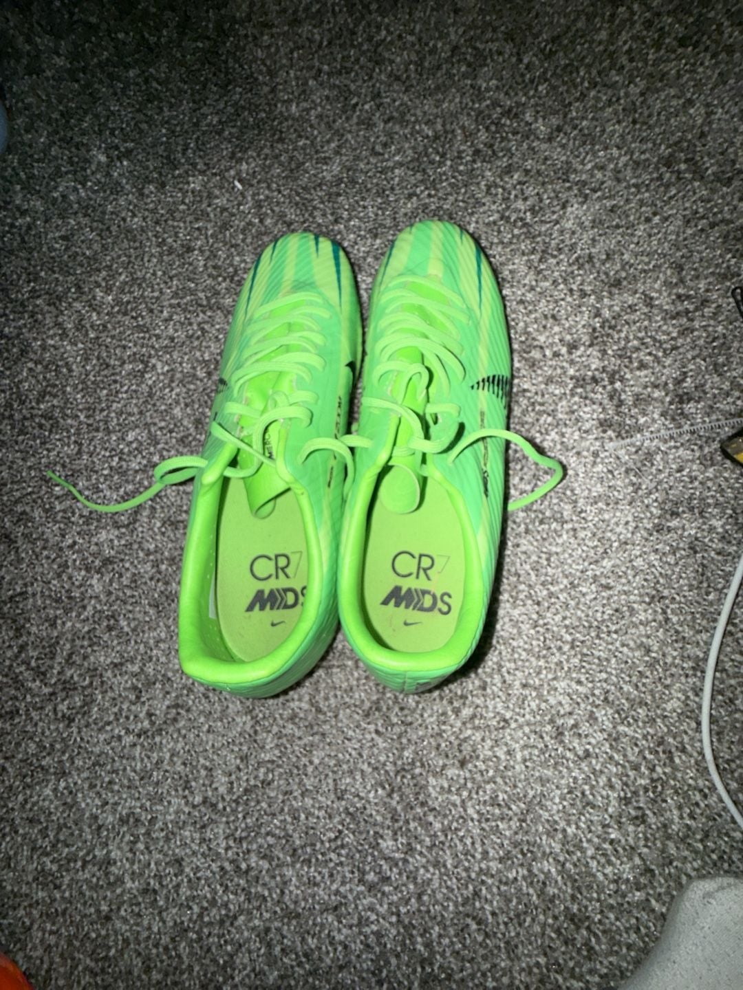 Nike Zoom Mercurial Vapor 15 Elite FG Size 8.5 Green Strike 3