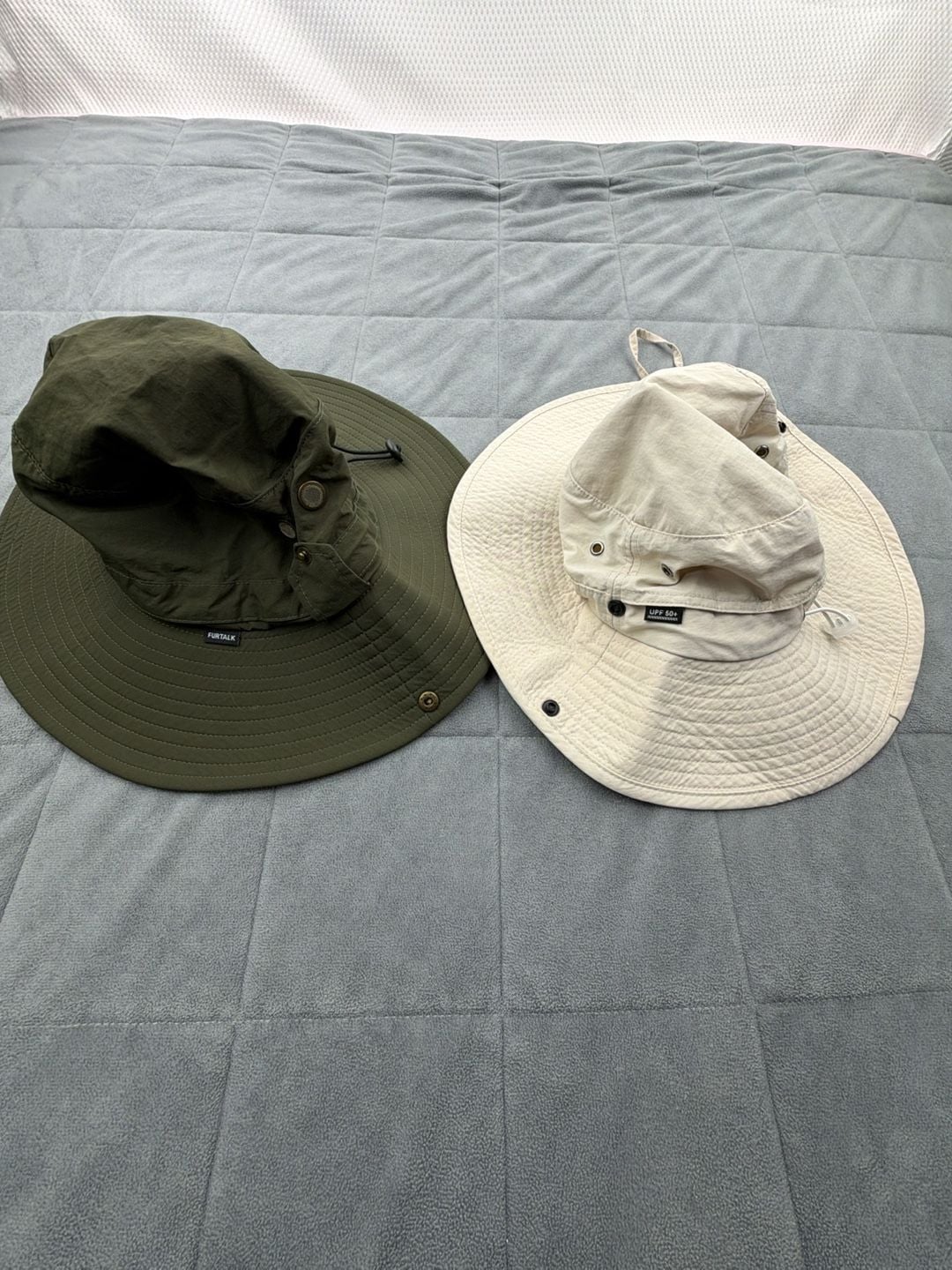 Furtalk Sun Hat Bundle 2 Pack Boonie Fishing Bucket Hats Nylon 3