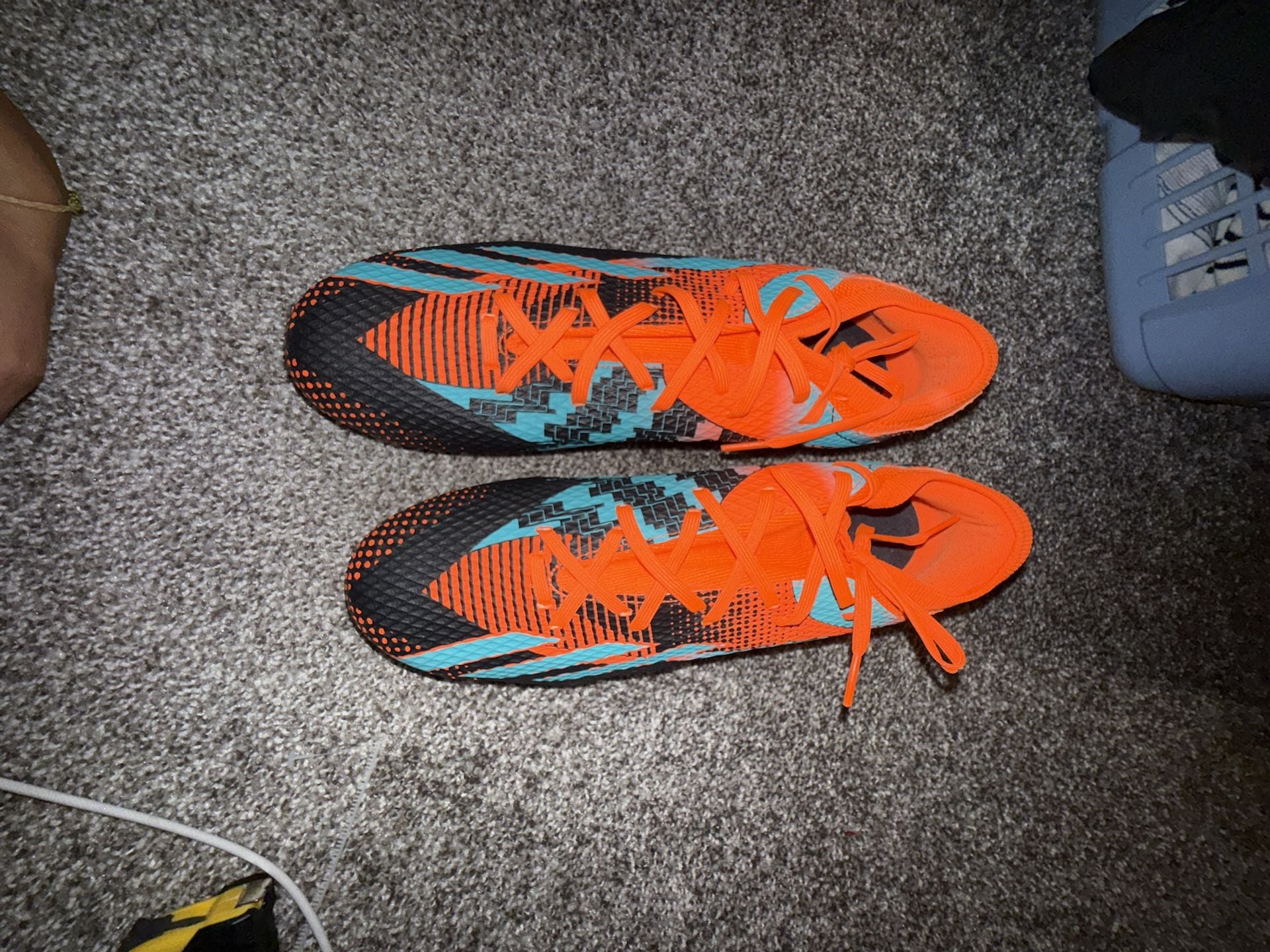 Adidas X Speedportal Messi Soccer Cleats Orange Black 3