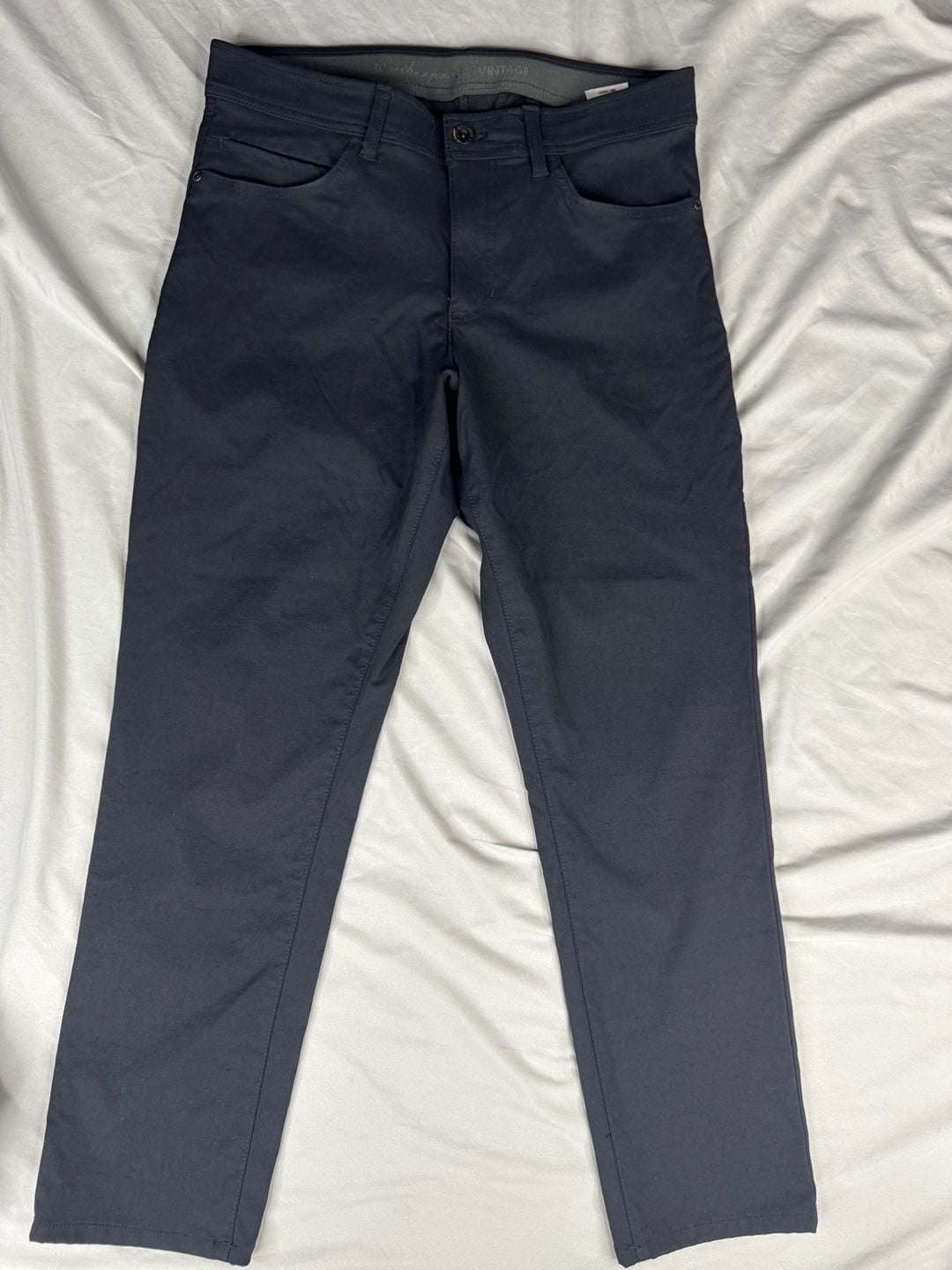 Weatherproof Vintage Pants Size 32x30 Black Stretch Tech 4