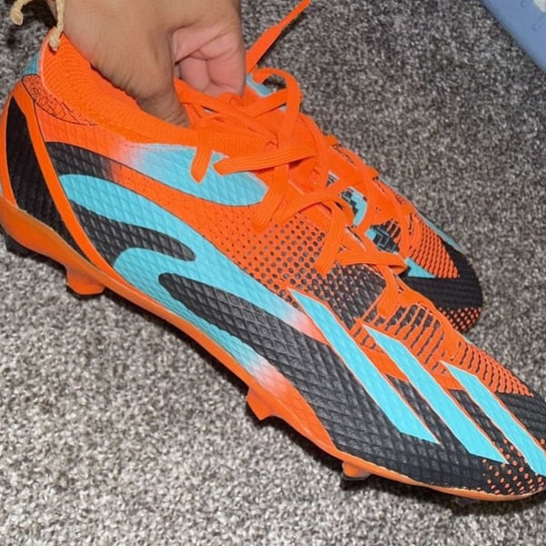 Adidas X Speedportal Messi Soccer Cleats Orange Black