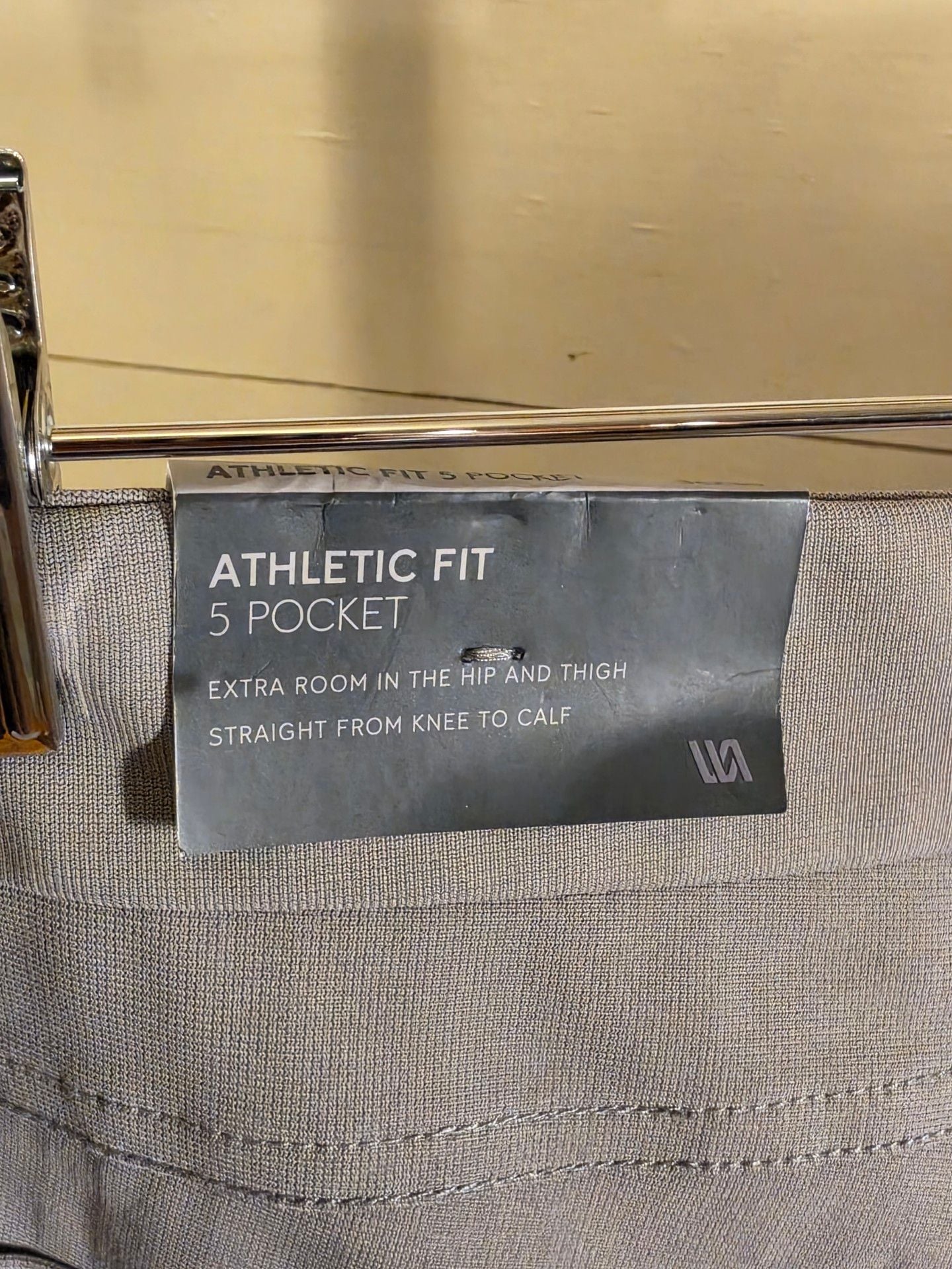 VRST Athletic Fit 5 Pocket Pants Size 36x30 Gray 5