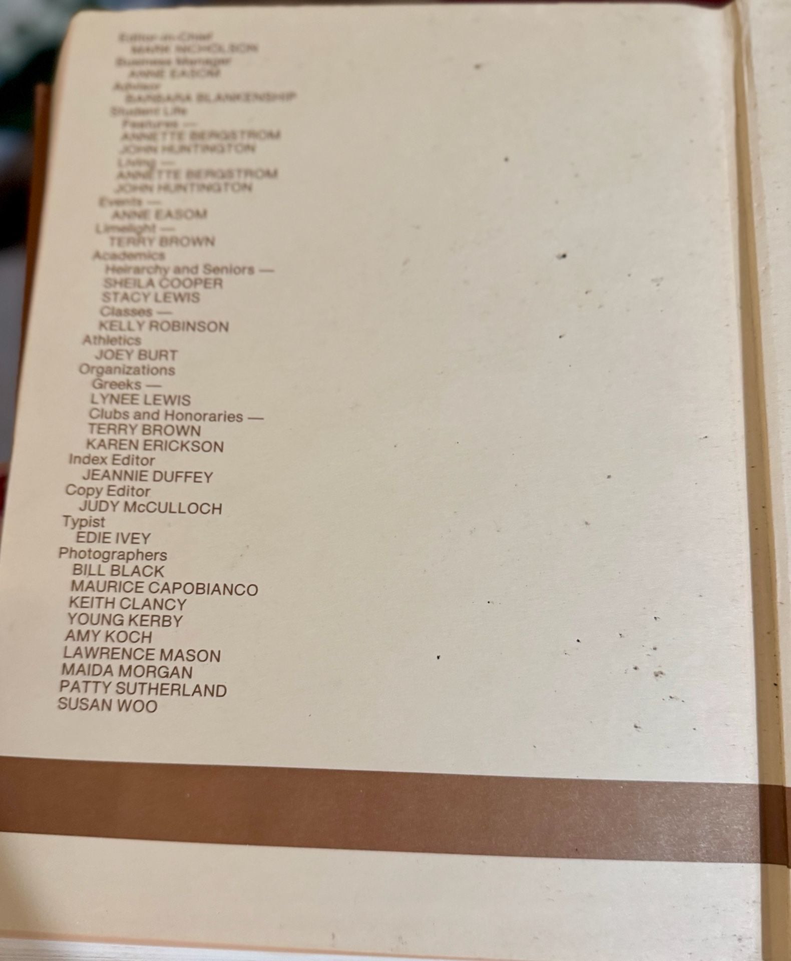 Mississippi State University 1983 Reveille Yearbook Annual (*SEE Detailed Description!) 11