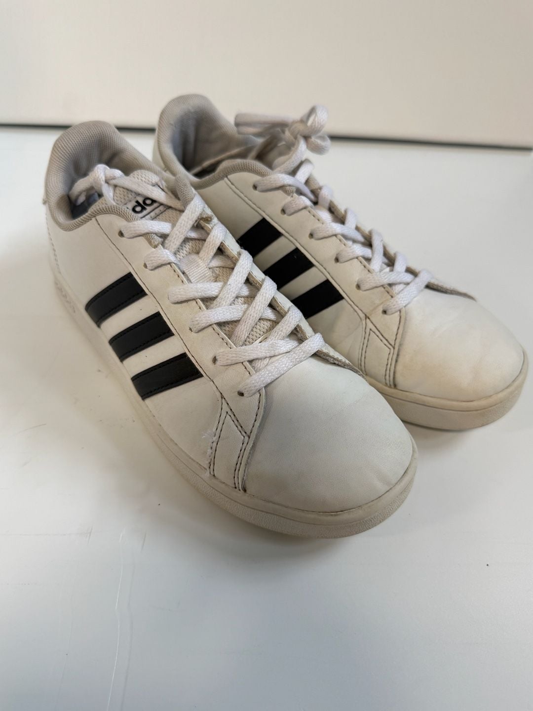 Adidas Cloudfoam Advantage White Black Sneakers 2
