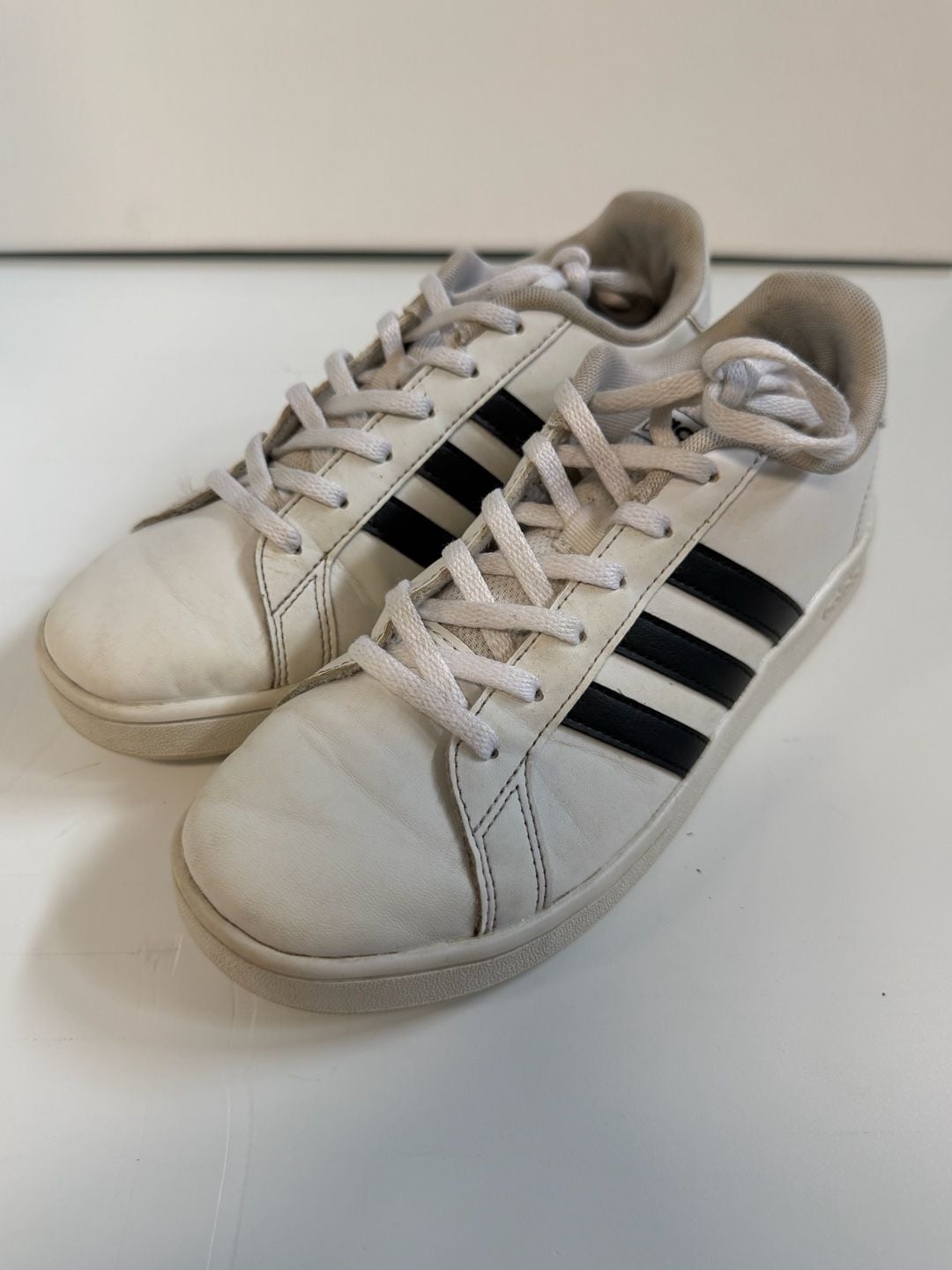Adidas Cloudfoam Advantage White Black Sneakers 3