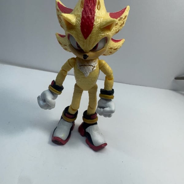 Jakks Pacific Sonic 3 Super Shadow Figure