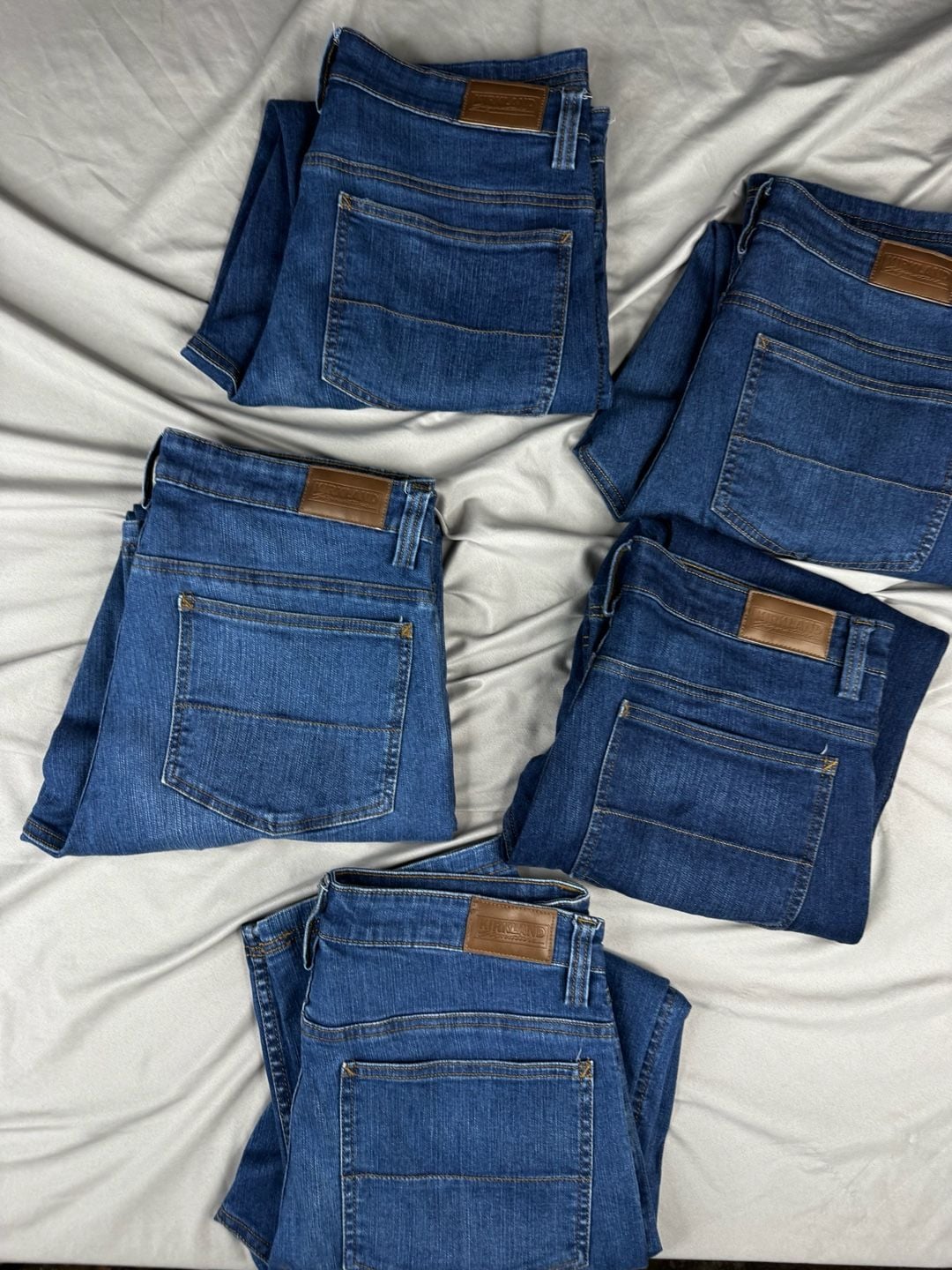 Kirkland Signature Denim Jeans Blue Lot Of 5 1