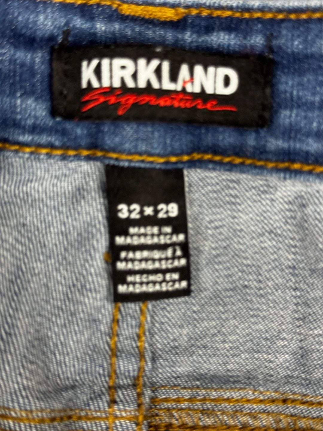 Kirkland Signature Denim Jeans Blue Lot Of 5 7