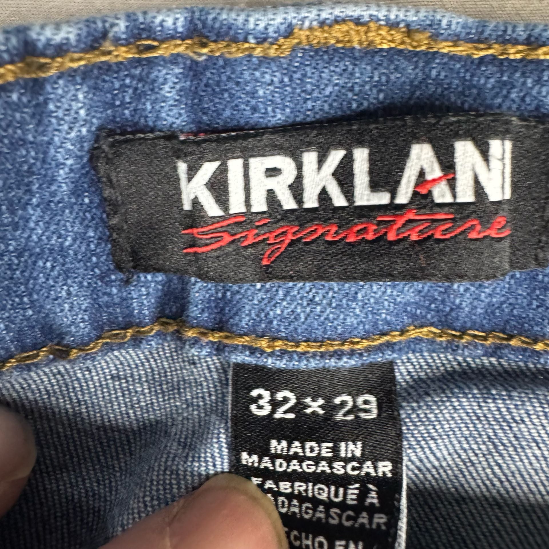Kirkland Signature Denim Jeans Blue Lot Of 5 21