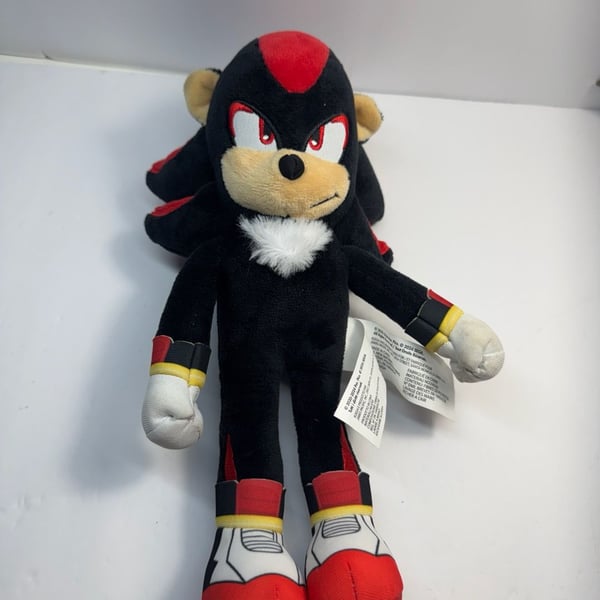 Jakks Pacific Sonic The Hedgehog 3 Movie Shadow Plush 9 in