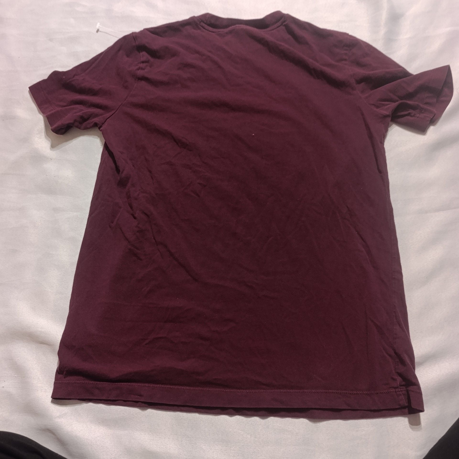 Adidas Originals Trefoil Logo T-Shirt Size M Burgundy 6