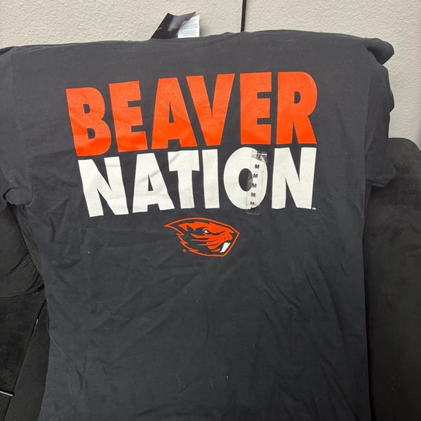 Port & Company Oregon State Beavers Beaver Nation T-Shirt Size M
