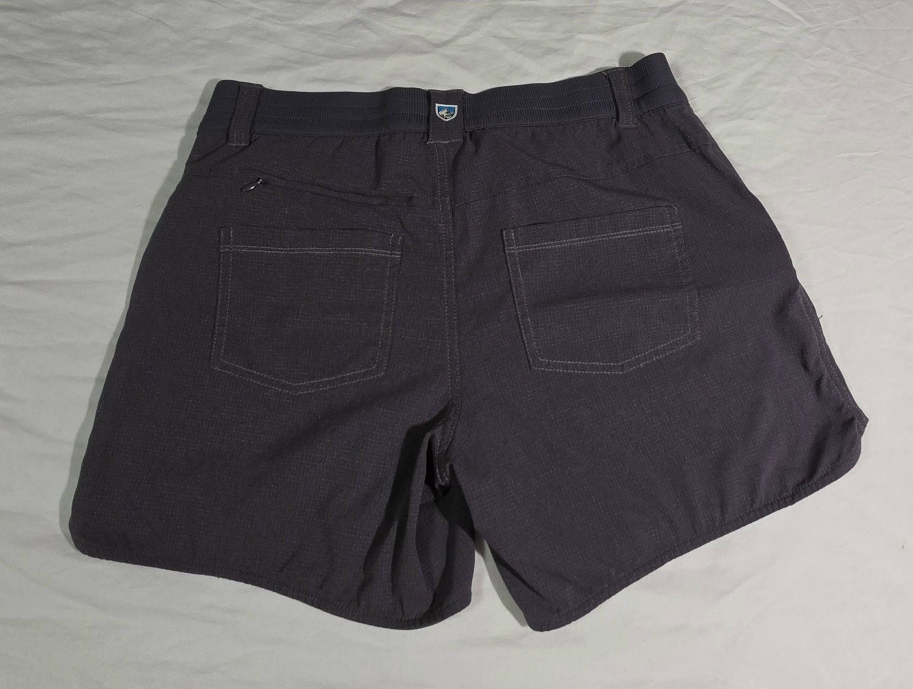 Kuhl Strattus Shorts Size 8 Gray Ripstop Hiking Outdoor 3