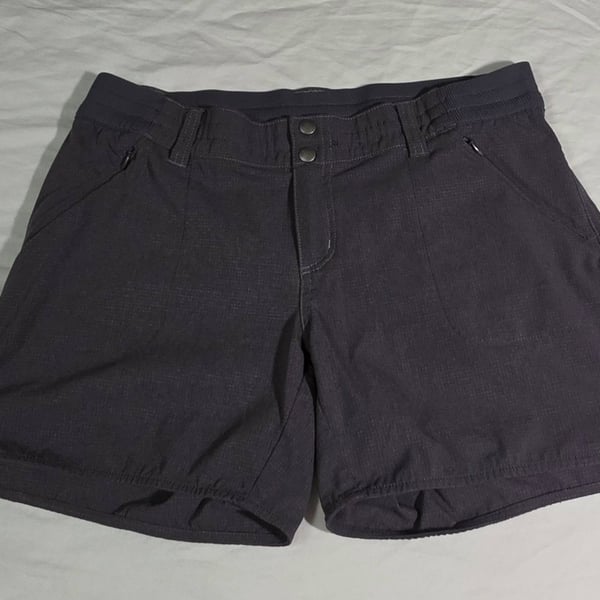 Kuhl Strattus Shorts Size 8 Gray Ripstop Hiking Outdoor