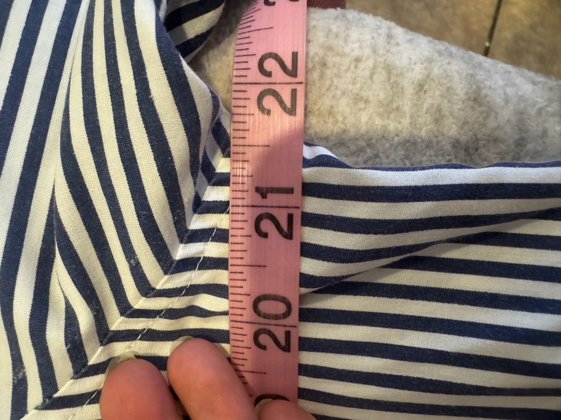 Witt Shirt Collection Striped Button Down Shirt Size 12 4