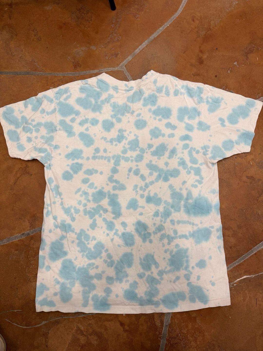 Vintage 90s Poetic Justice Tupac Shakur Graphic T-Shirt Blue Tie Dye 4