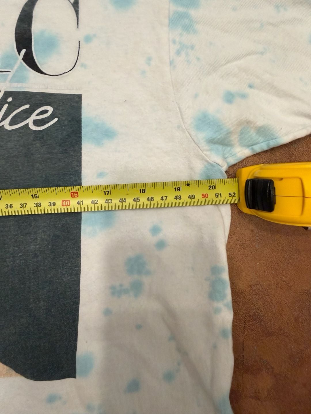 Vintage 90s Poetic Justice Tupac Shakur Graphic T-Shirt Blue Tie Dye 6