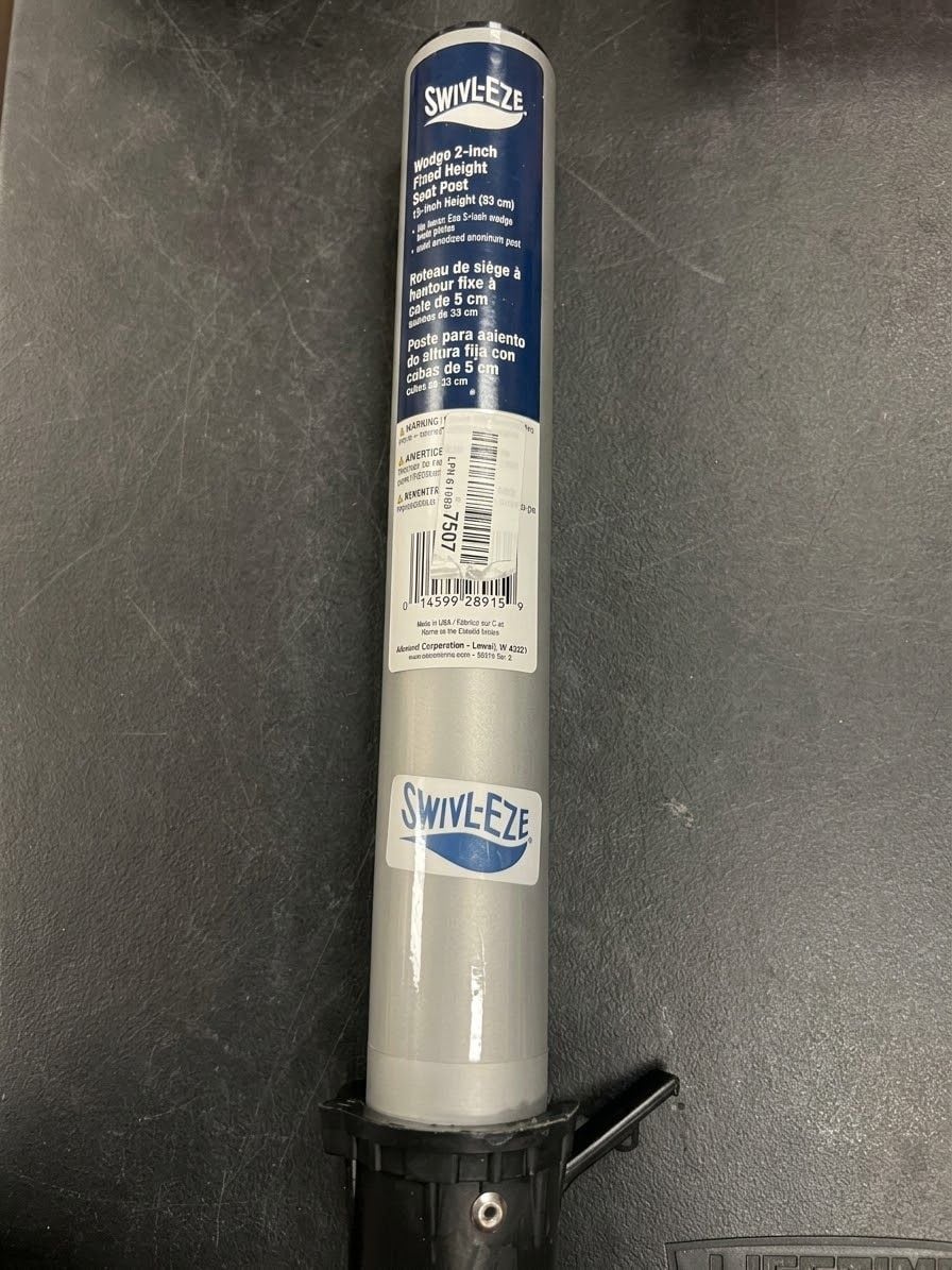 Swivl-Eze 2-Inch Wedge Fixed Height Seat Post 13-Inch | Open Box/New 1