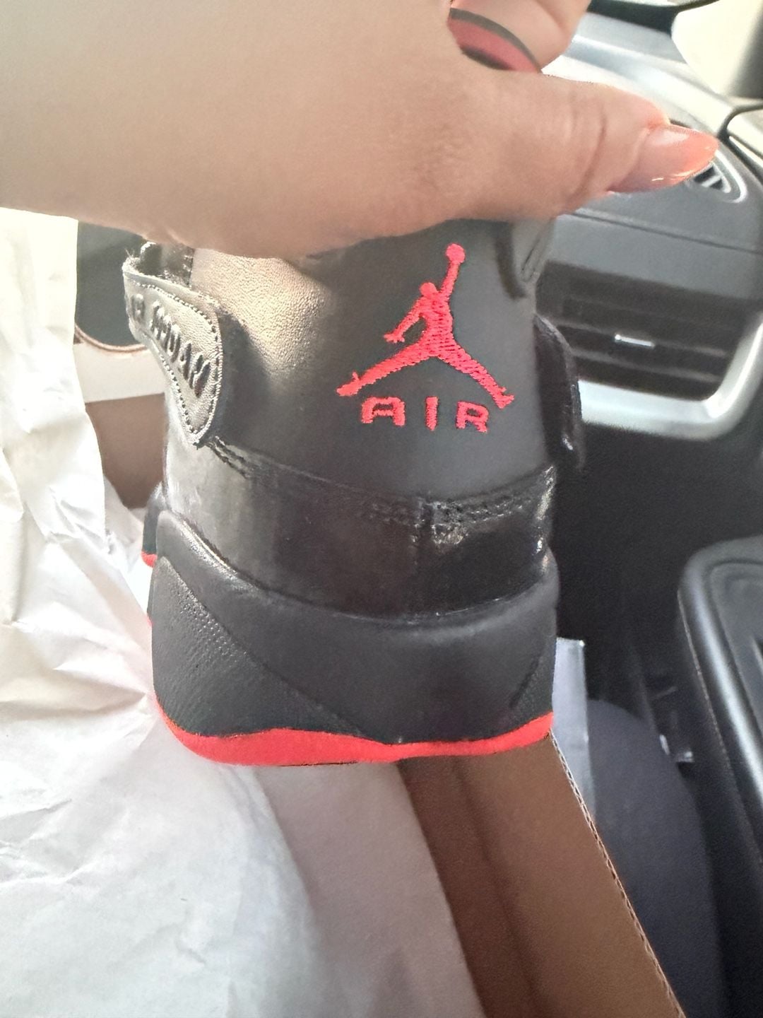 Jordan 6 Rings Black Infrared 23 7