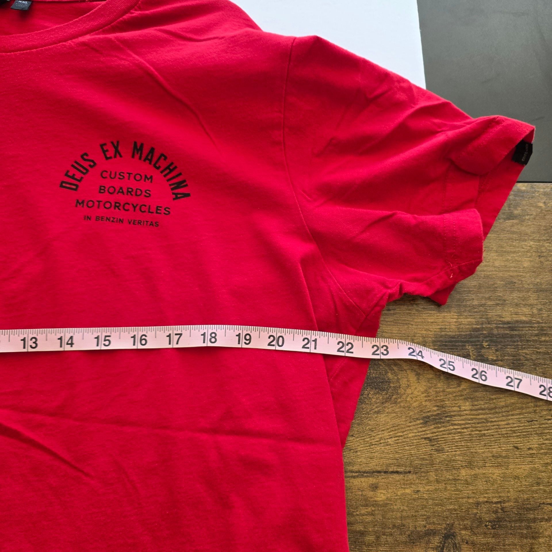 Deus Ex Machina T-Shirt Mens Size XXL Red Graphic Logo Tee 4
