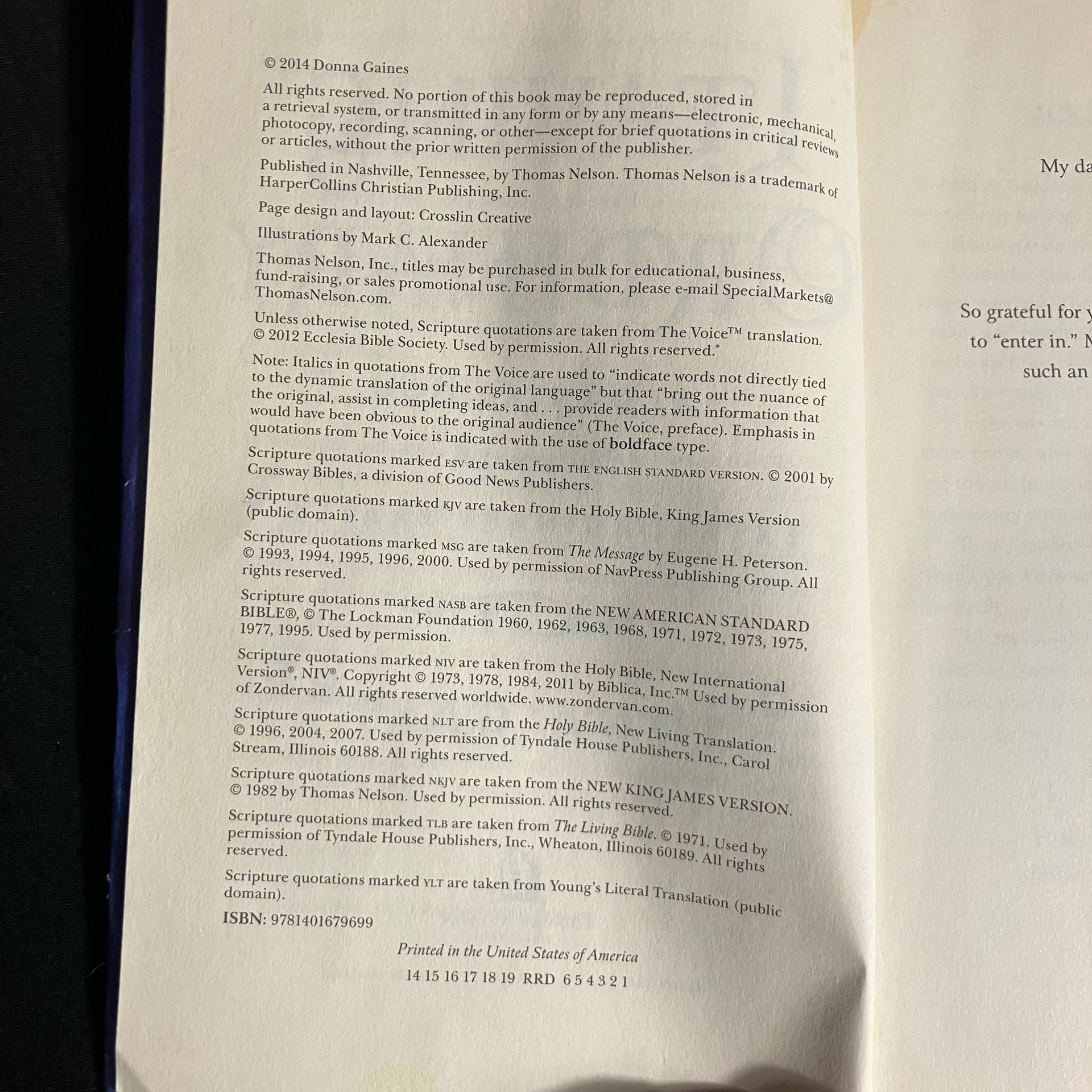 Thomas Nelson Leaving Ordinary Paperback Donna Gaines 4