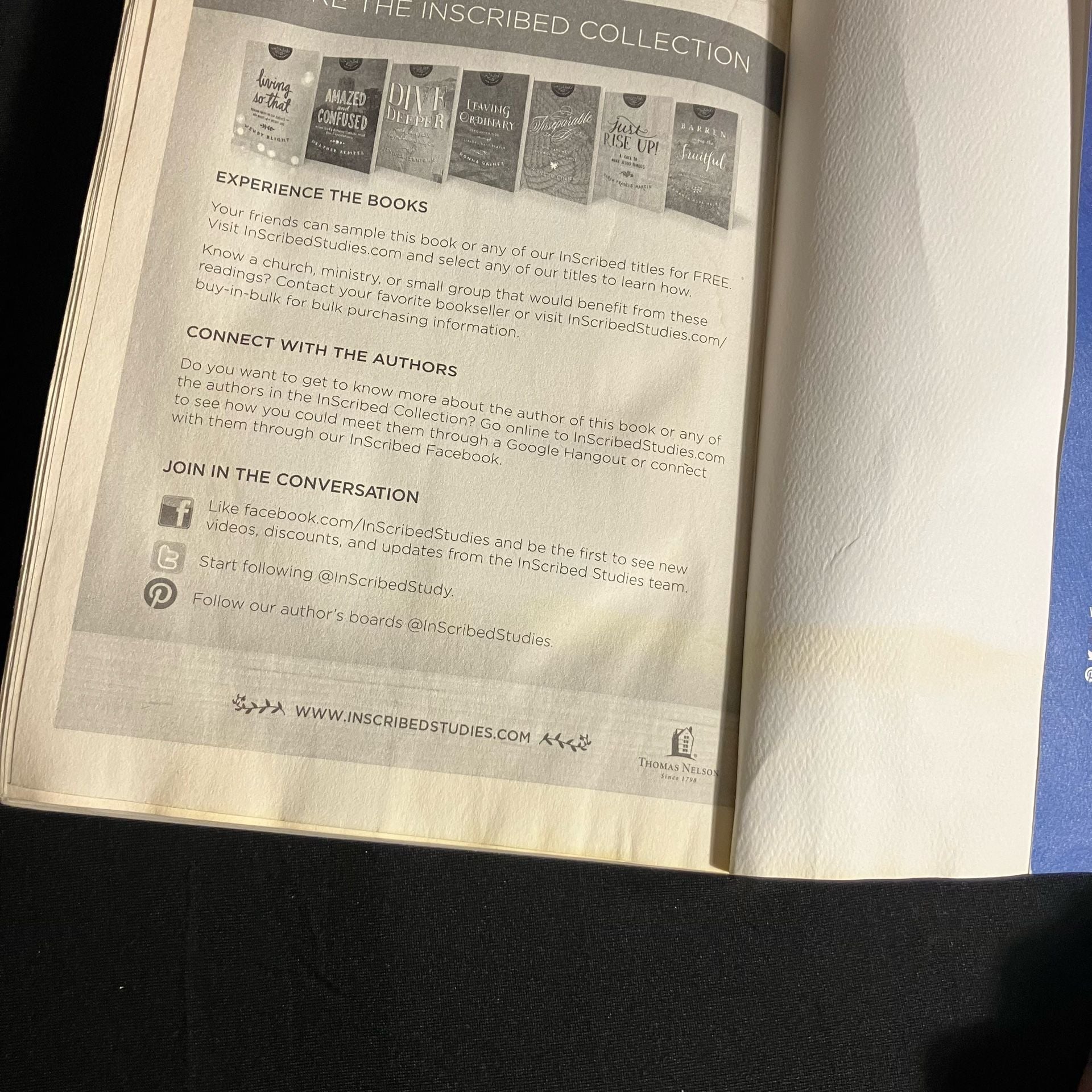 Thomas Nelson Leaving Ordinary Paperback Donna Gaines 8