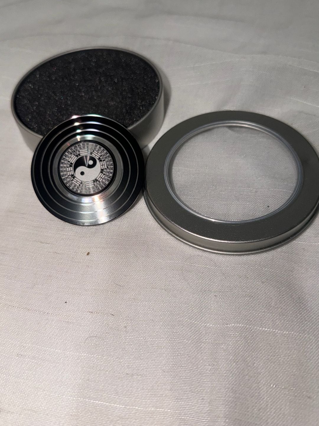 Novacross Metal Taiji Bagua Fidget Spinner Compass 2