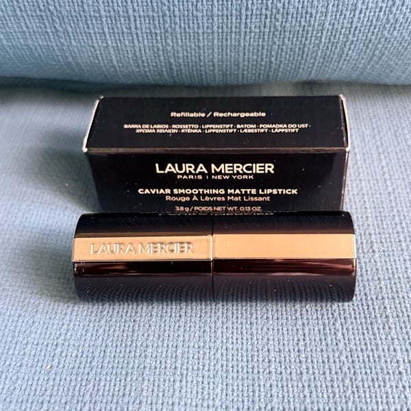 Laura Mercier Caviar Matte Refillable Lipstick 820 Peach Cashmere 0.13 oz