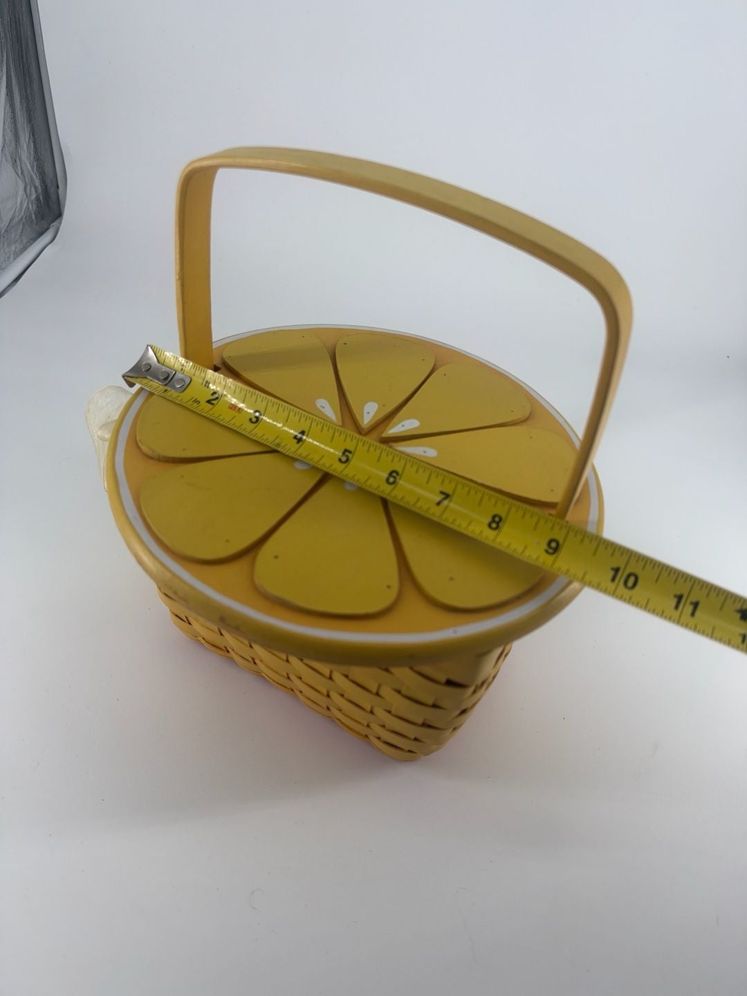 Vintage Lemon Basket Purse 8