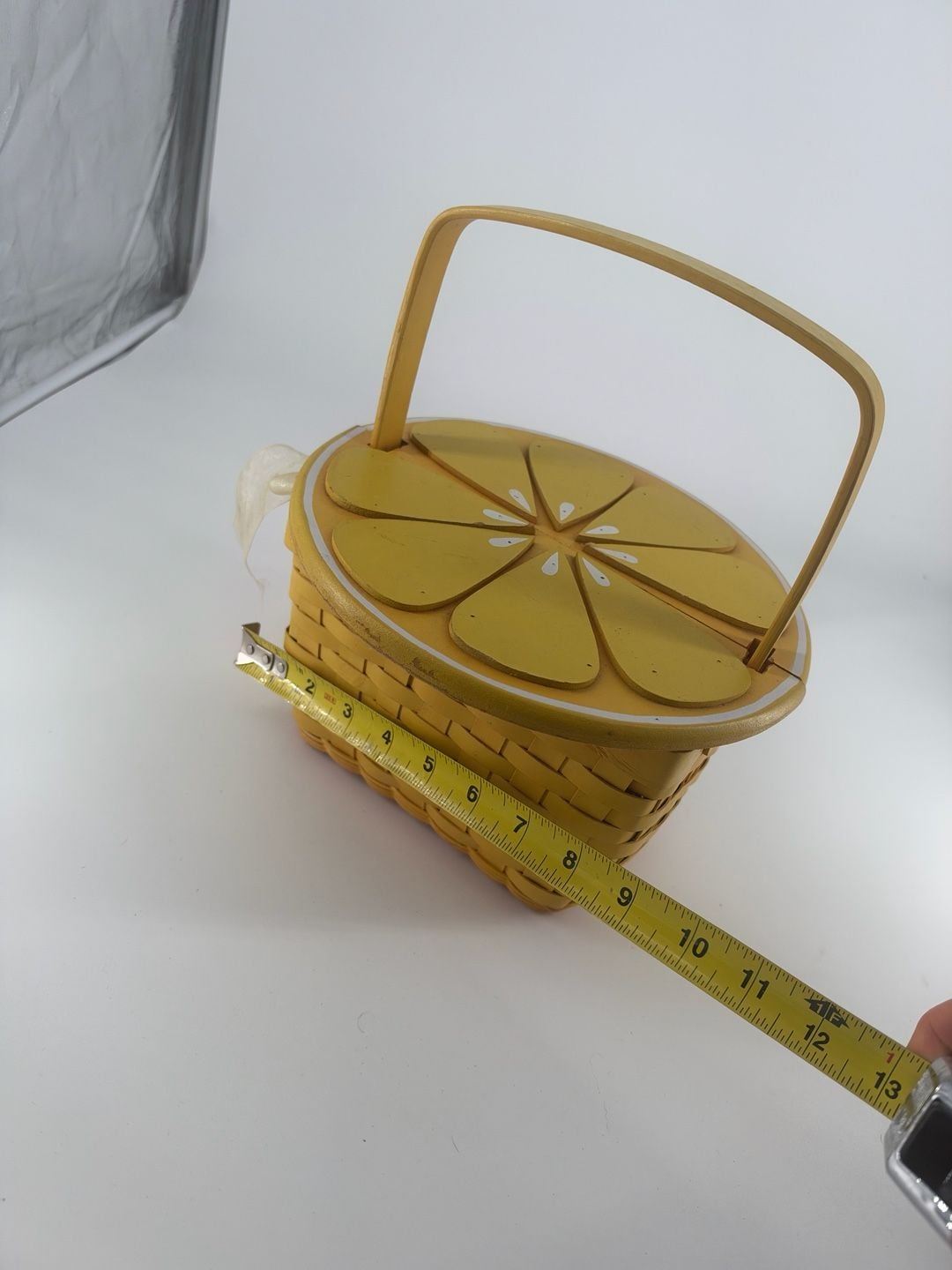Vintage Lemon Basket Purse 9