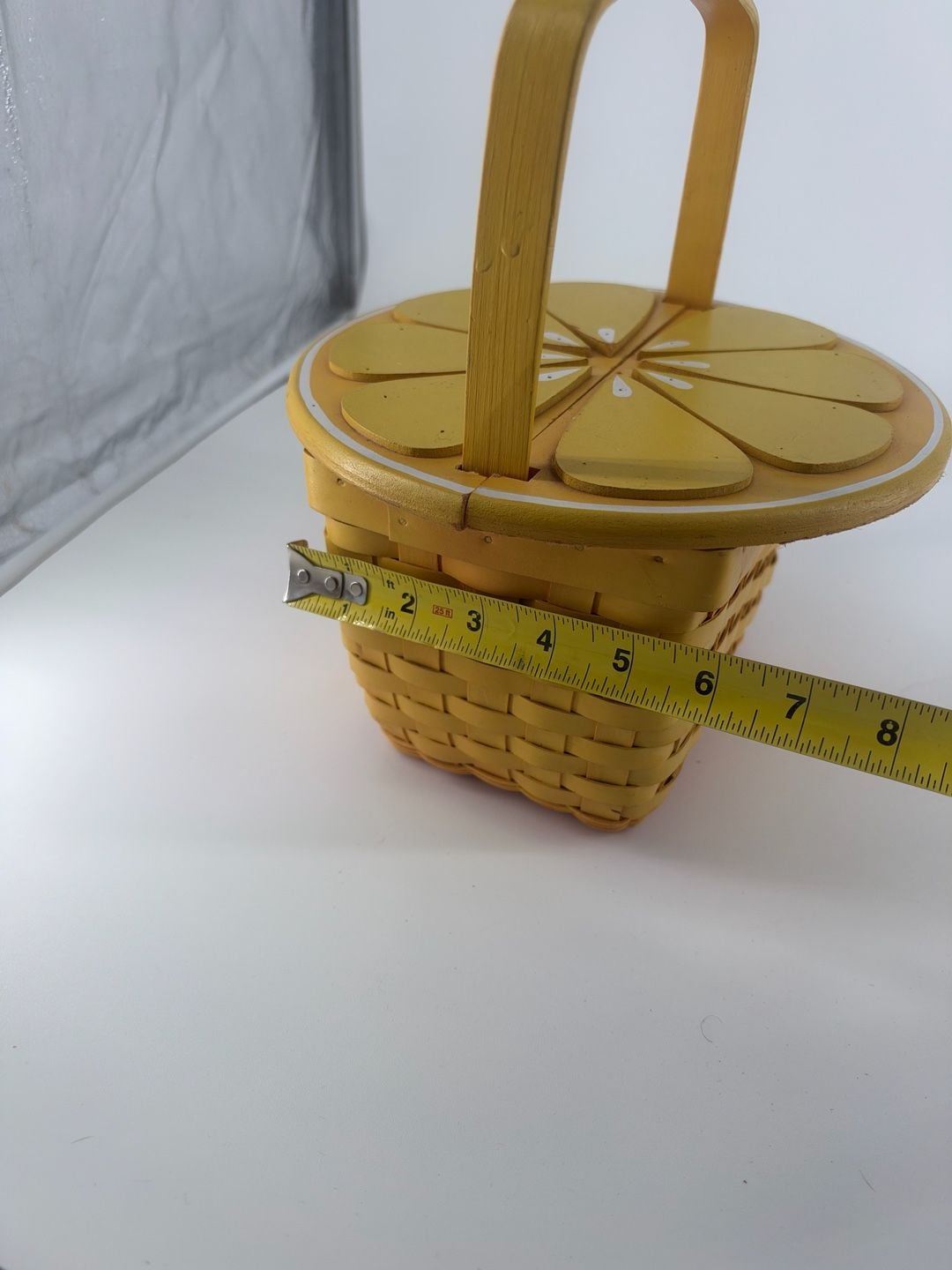 Vintage Lemon Basket Purse 11
