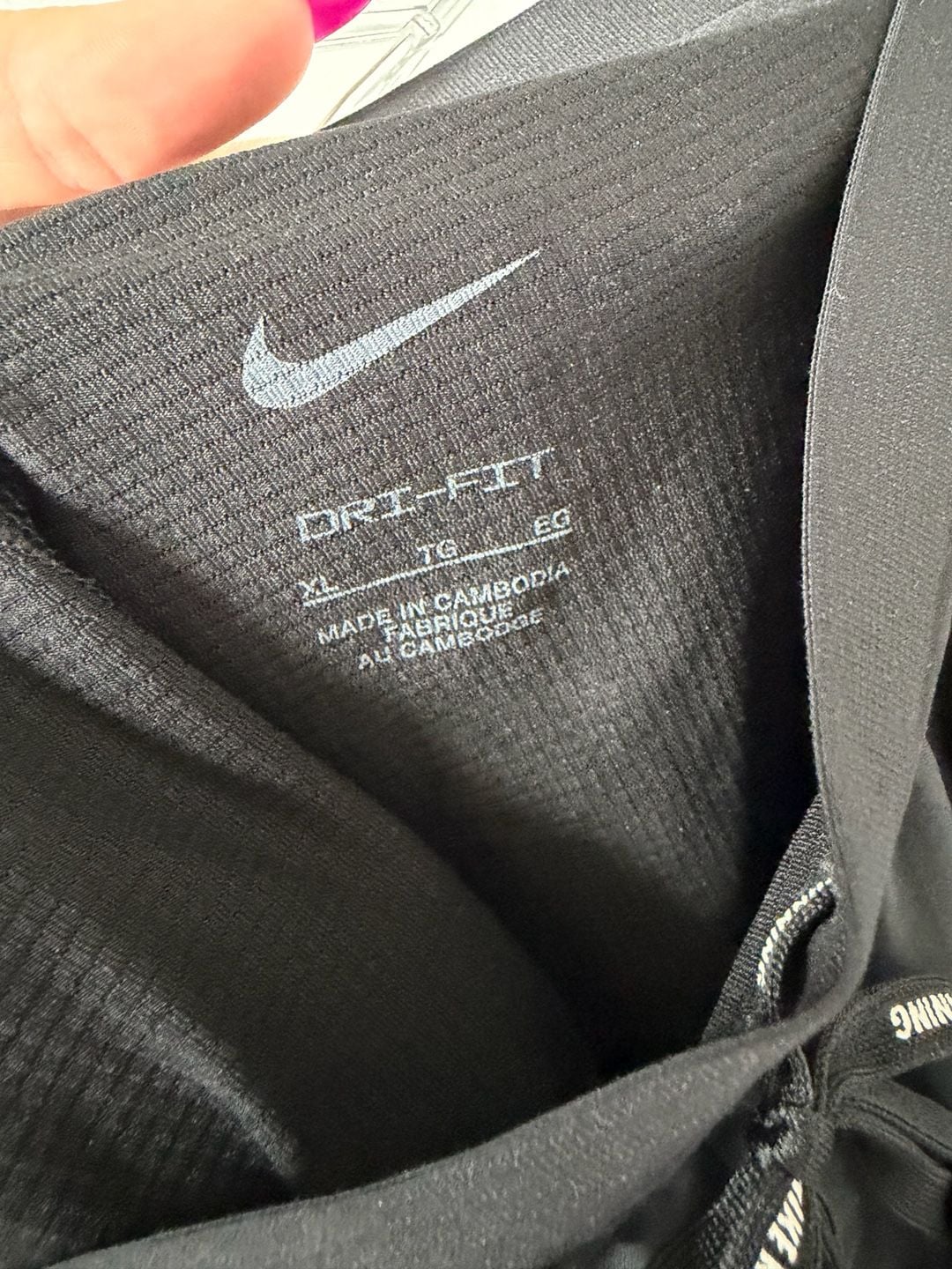 Nike Dri-Fit Men's Standard Fit 5" Length Running Black Shorts Size XXL 4