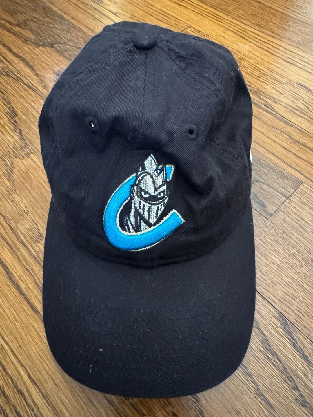 New Era Charlotte Knights 9Twenty Marvel Adjustable Black Hat 2