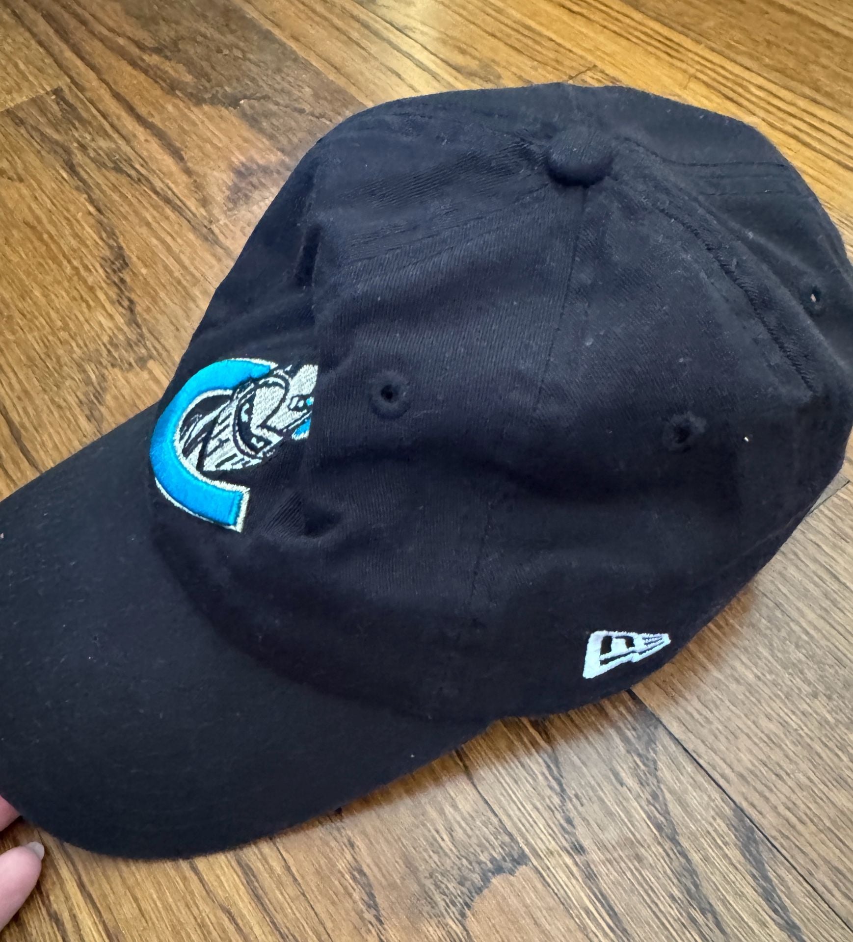 New Era Charlotte Knights 9Twenty Marvel Adjustable Black Hat 3
