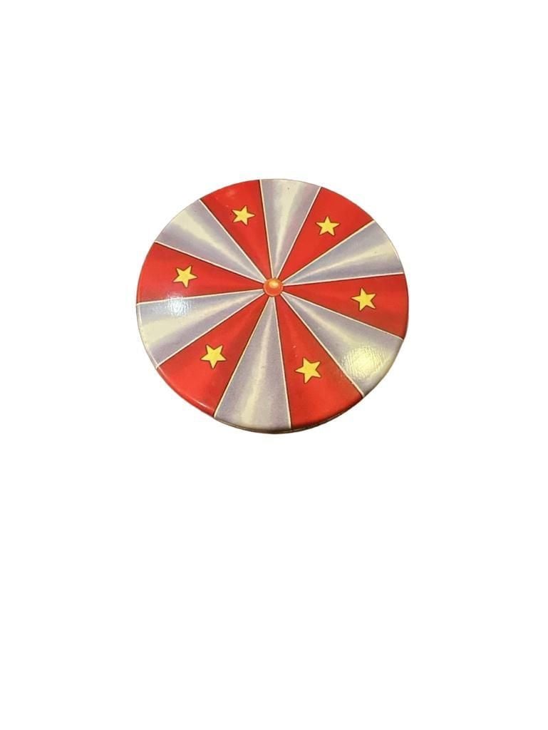 Russ Popcorn The Circus Clown Vintage Tin 3