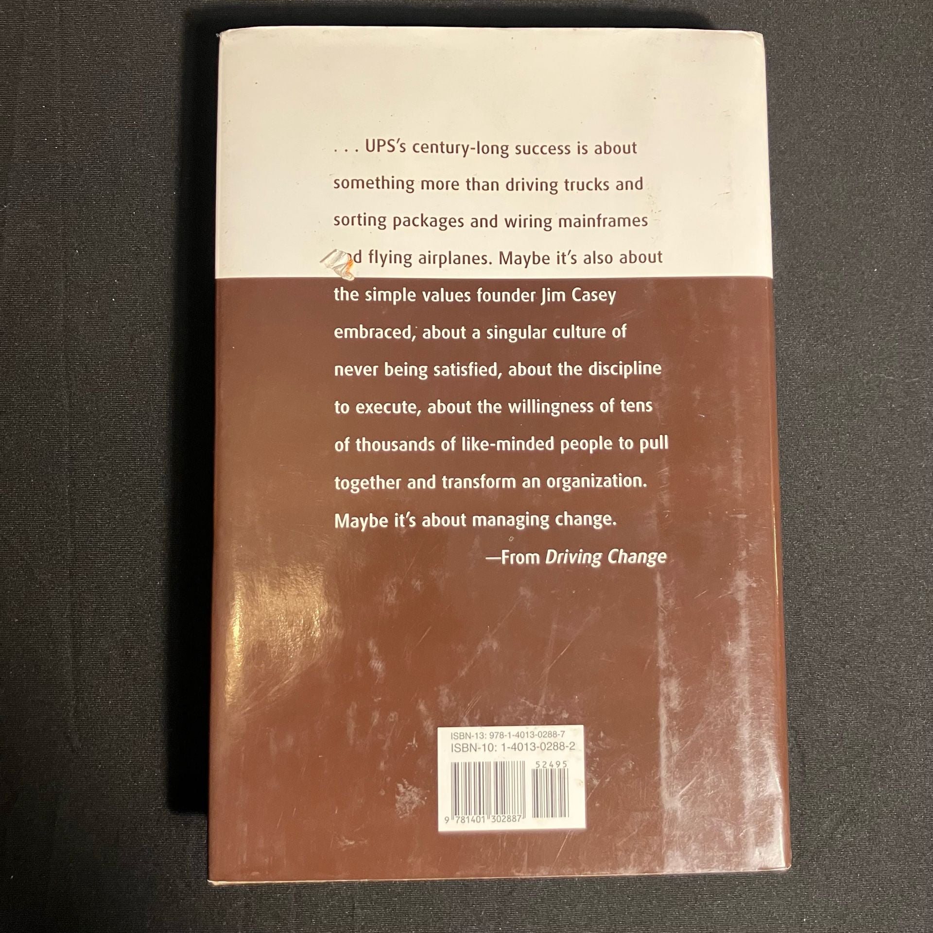 Driving Change: The UPS Approach to Business Book 2