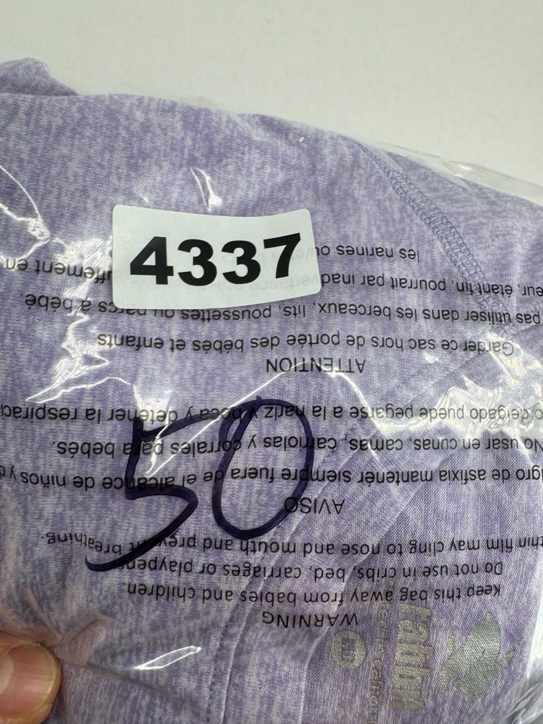 rabbit Long Sleeve Athletic Shirt Size MD Purple Heather Running Top 10