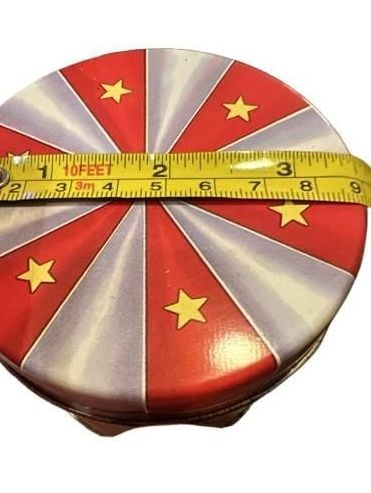 Russ Popcorn The Circus Clown Vintage Tin 11