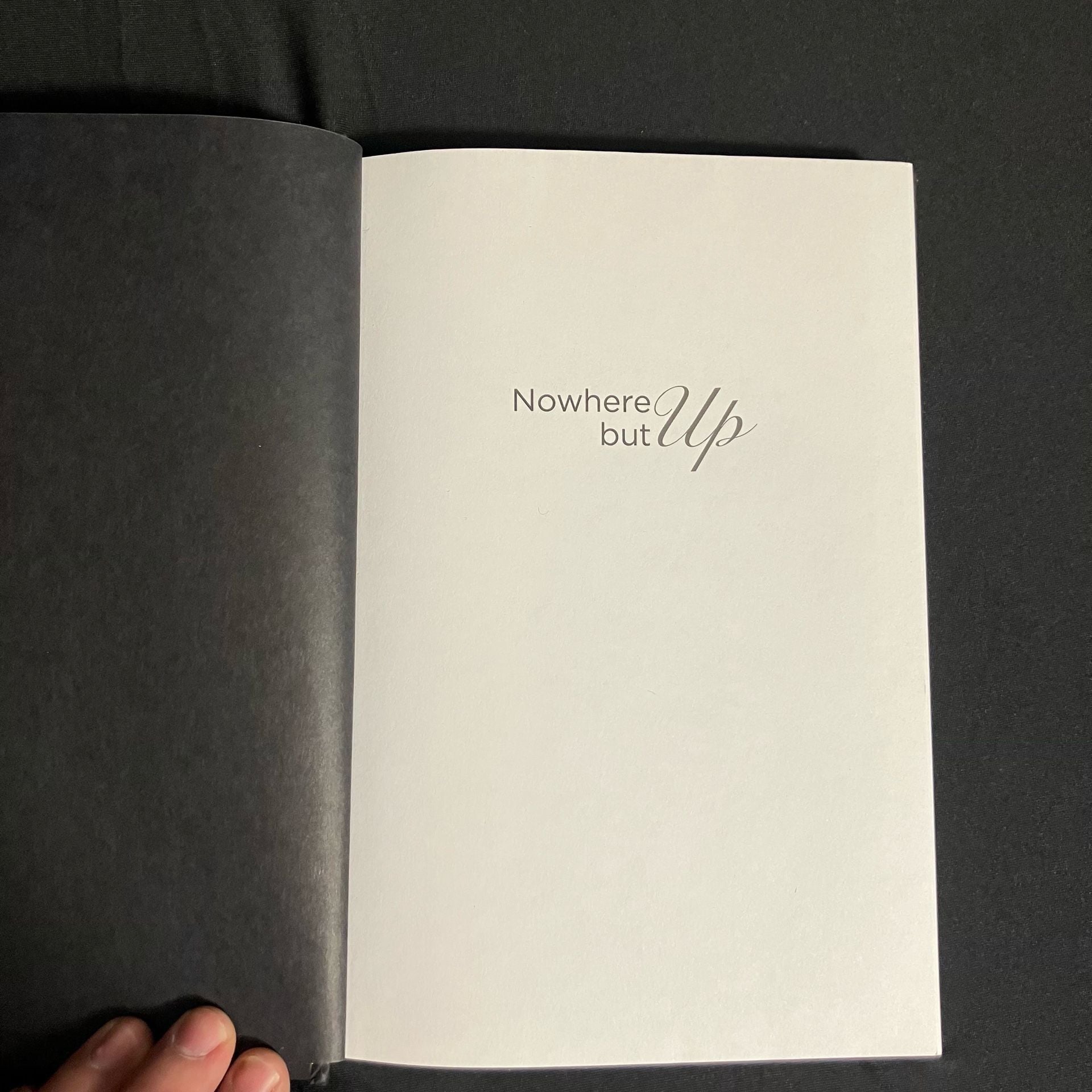 Nowhere But Up By Pattie Mallette Hardcover 1