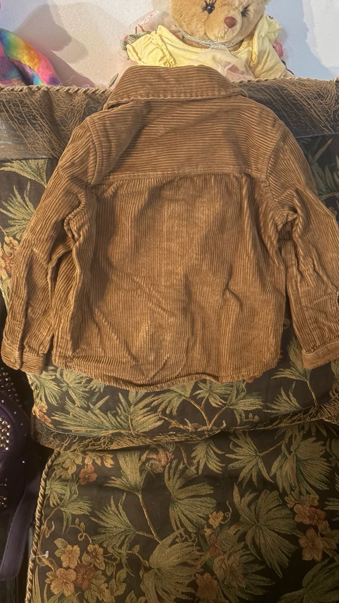 Primark Corduroy Button-Down Shirt Size 3-4YRS Brown 6
