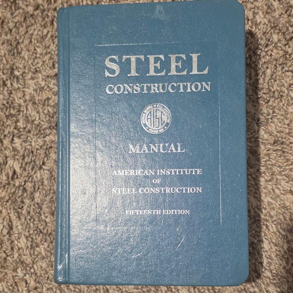 Steel Construction Manual Fifteenth Edition American Institute of Steel