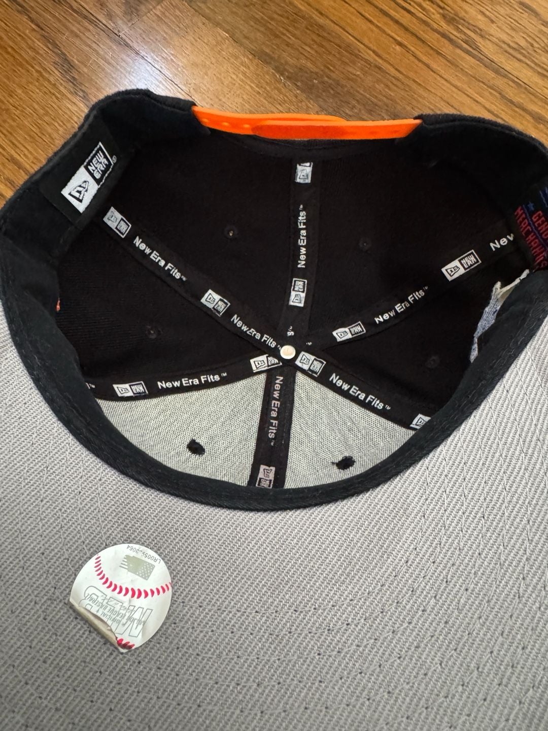 New Era Detroit Tigers Snapback Hat Black Patterned Flat Bill Cap 5