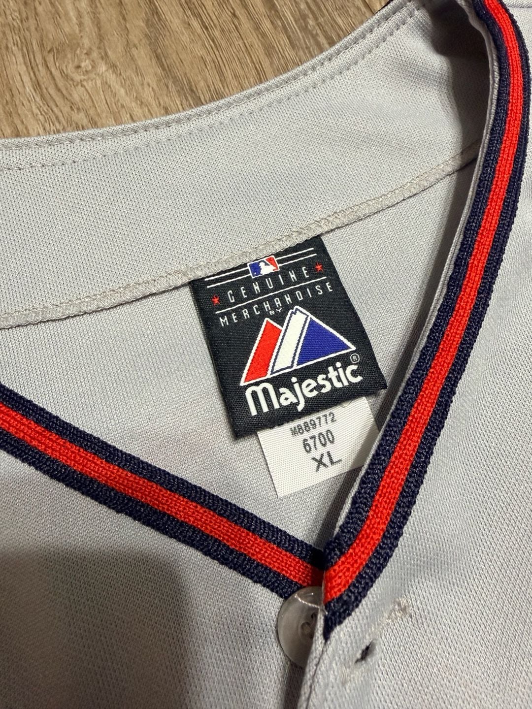Majestic Minnesota Twins Jersey Size XL Gray Together 19 5