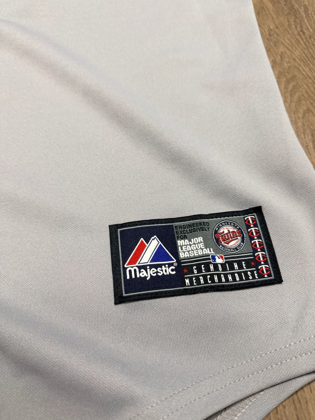 Majestic Minnesota Twins Jersey Size XL Gray Together 19 8