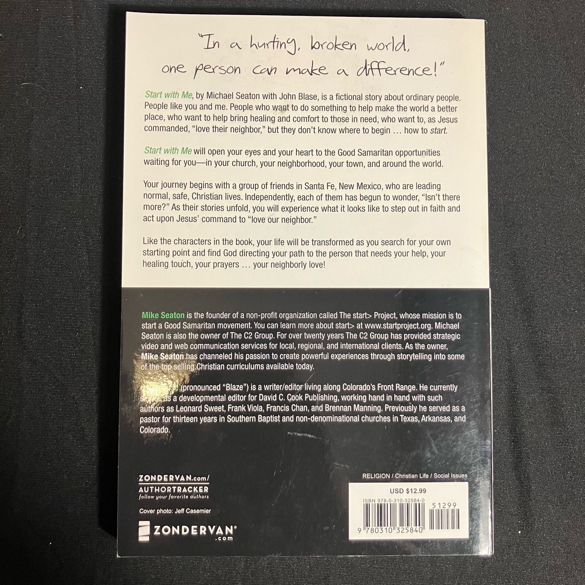 Start With Me: A Modern Parable Book By Michael Seaton 2