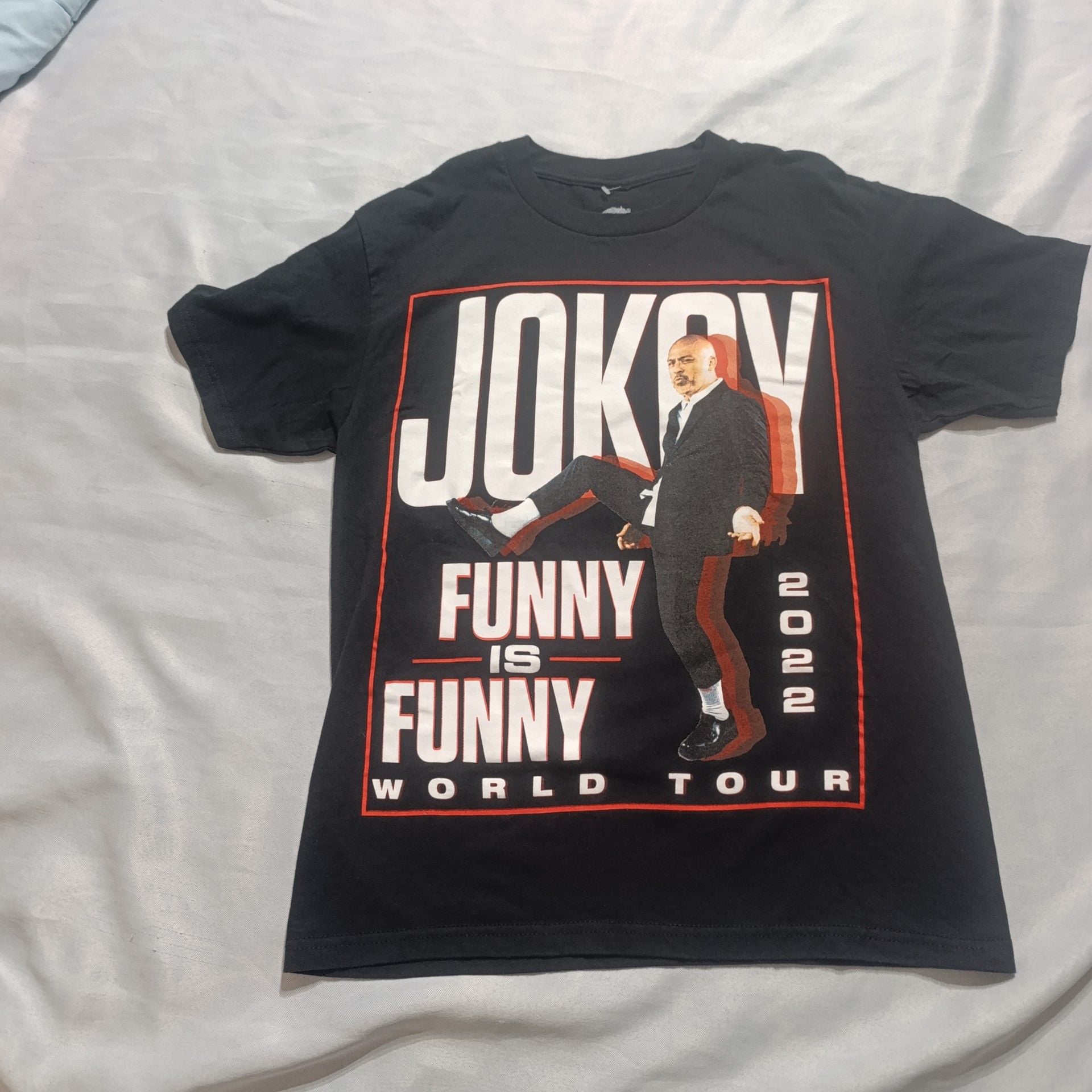 Jo Koy Funny Is Funny World Tour 2022 T-Shirt Size S Black 2