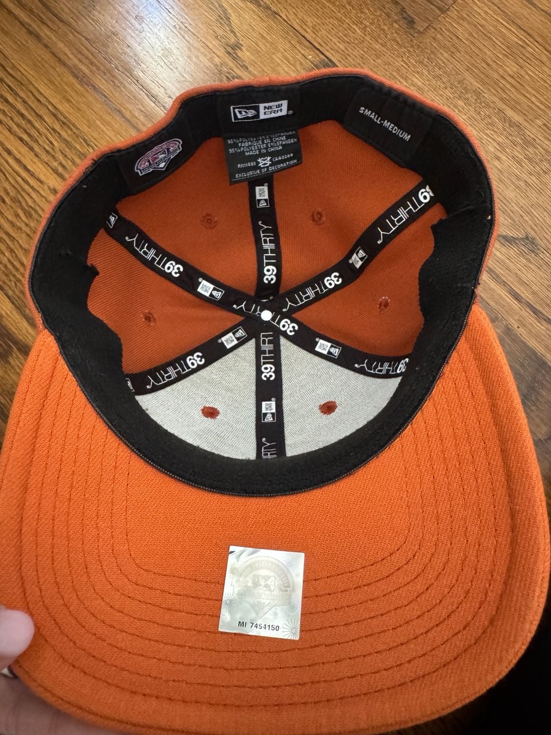 New Era Charlotte Knights Pitmasters 39Thirty Small Medium Hat 5