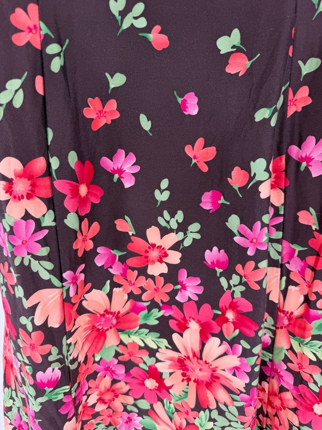R&K Originals Vintage 90s Floral Dress Size 10 Convertible Halter Y2K 7
