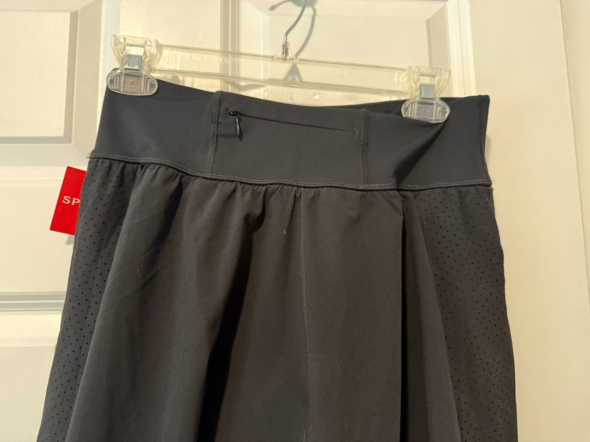 NWT Spanx Get Moving Black Skort Size Medium (M) 8