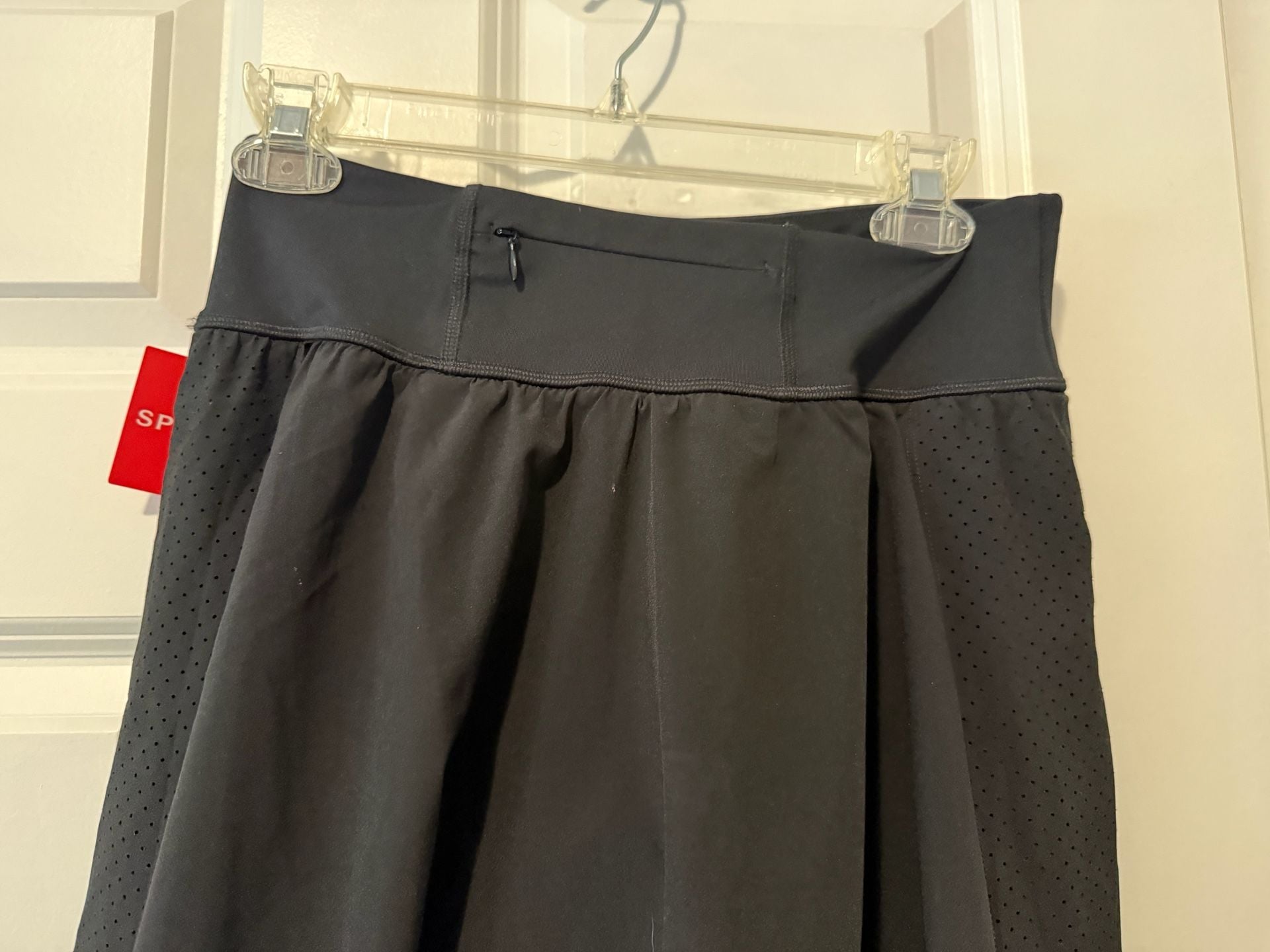 NWT Spanx Get Moving Black Skort Size Medium (M) 9